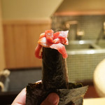 高柿の鮨 - まぐろ巻き