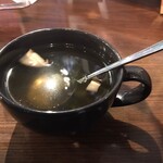 aurLab.　アウラボ - 鯛のスープ　よくお出汁がでていました。