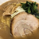 宇都宮・ラーメン 花咲かじいさん - チャーシュー食べ応えあり