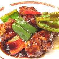 筑紫樓 銀座店 - 酢豚　黒酢ソース