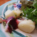 ビオテッカ - ジャガイモと地蛸のマリネ