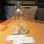 田舎カフェ オーチャード - 水(ボトル)