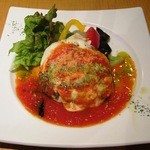 田舎カフェ オーチャード - イタリアンチーズハンバーグ