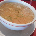 ラーメン桐生 - 添付スープ