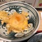 天ぷら　つな八 - 黄身揚げ