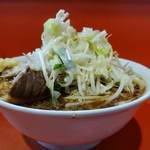 ラーメン二郎 - 料理写真:ラーメン（ヤサイ、ニンニク）