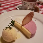 菜の詩 - バニラアイス、ムース