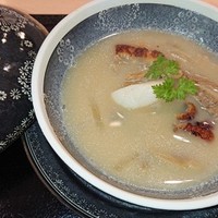 うなぎ時任 - 鰻とポリチーニのスープ