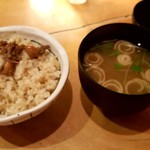 Sousou - 玄米ご飯、お汁