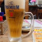 大衆昭和居酒屋 関内の夕焼け一番星 関内酒場 - 2019年11月　プレモル（500円）