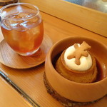 Morino Kumasan Kafe - 紅茶とプリン