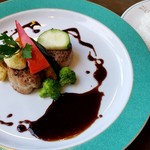 キッチンふくろう - ポークヒレステーキ