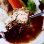 キッチンふくろう - ポークヒレステーキ