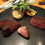 baron - ステーキ3種