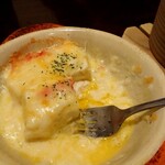 風神 - 豆腐と明太子のチーズ焼き