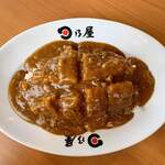 日乃屋カレー - 名物カツカレー・７部盛り