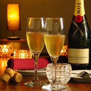 幅広い好みにお応えできる、種類豊富なドリンクが揃っています♪