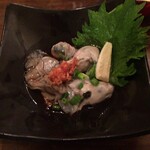 わかたろう - 生牡蠣ポン酢