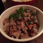 わかたろう - 今日のご飯、ひじきの炊き込みご飯