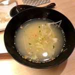 地葉はなれ - 2019.10.  ？？？？？のスープご飯