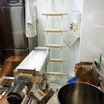 櫻井中華そば店 - 店舗内観(製麺室)