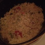 ビストロ酒場staub - アクアパッツァのスープでリゾットをお願いしました!!!とてーも美味しい!!!