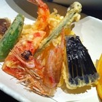たつみ寿司 - 天婦羅盛り合わせ♪