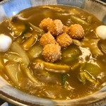 清水庵 - 豊橋カレーうどん+カリカリチーズ