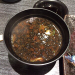 Sushimaruchuu - 赤だしの味噌汁