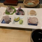 居食家 寿 - 刺身5種盛り