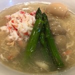 麺屋一燈 - 蟹ラーメン＋味玉