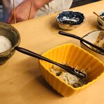 山玄茶 - 山椒ちりめん　鯛の子　塩昆布　牛時雨煮　荒塩