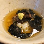 山玄茶 - 鰻の山椒煮　出汁茶漬け