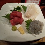 海ぼうず本店 - 刺身盛り合わせ