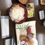 うろこいち - 刺身定食
