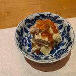 酒肴屋 いっこう - 洋梨と生ハムの白和え