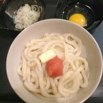 手打ち讃岐うどん 洸香 - 【2019/11】釜玉うどんの明太バター