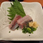 寿司居酒屋 日本海 - イワシの刺身