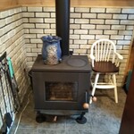 カフェルーム 季の奏 - 薪ストーブもあります