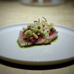 TTOAHISU - 鰤、紅クルミ大根、切り干し大根、松の実、葱など