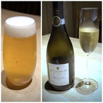 TTOAHISU - 主人は「ビール」私は「シャンパン」を。