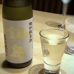 TTOAHISU - 鮟肝が出された瞬間、思わず「日本酒」を。(^^;)