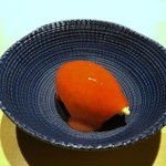 TTOAHISU - 苺のアイスと苺のピューレ・・甘さも程良く､食後に頂くにはいいですね。