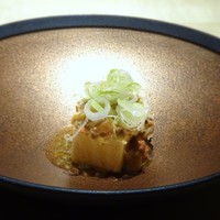 TTOAHISU - 鮟肝テリーヌ、雲丹（北海道）香箱蟹、軟白葱など。