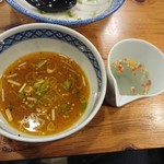 つけ麺 いちびり - スープ割り