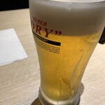 焼肉ジンギスカン 越谷屋 - 生ビール 大ジョッキ