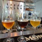 craft beer HOP CROWD - 好みの3種類が頂けるビアフライト1000円