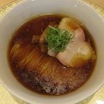 RAMEN RS 改 - 鶏出汁醤油のアップ