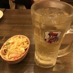 パムさんちのタイ料理 - ハイボールとお通し