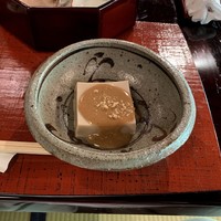 うかい鳥山 - 焼胡桃豆腐